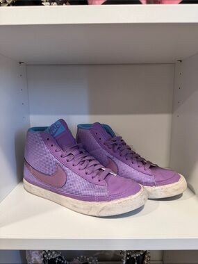 Nike Purple/Lavender High-Top Sneakers
